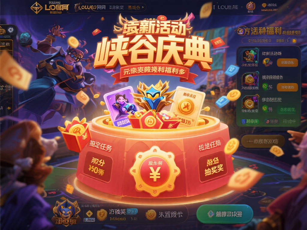 LOL官方活动送豪礼,助你主宰召唤师峡谷! 一 官方活动福利多 好礼拿到手软
LO